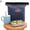 Dark Blue, variant on SPRING PARK Insulated Lunch Bag Portable Thermal Cooler Lunch Box Carry Tote Storage Picnic