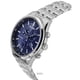 thumbnail image 3 of Citizen Eco-Drive Chronograph Stainless Steel Blue Dial AT2570-56L 100M Men's Watch, 3 of 4