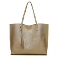 thumbnail image 1 of (oro) Bolso de hombro de moda para mujer Bolso grande Bolsos de oficina para mujer Bolsos de cuero de pu Hy, 1 of 1