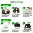 thumbnail image 6 of Pooper Scooper, Foldable Dog Poop Waste Pick up Shovel with Long Handle High Strength Material and Spring (Green）, 6 of 8