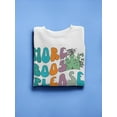 thumbnail image 3 of More Boos Please Groovy Style Sweatshirt Women -Image by Shutterstock, Female 3X-Large, 3 of 4