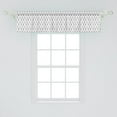 thumbnail image 2 of Ambesonne Black White Valance Pack of 2, Tribe Vintage Arrow, 54"X12", Black and White, 2 of 4