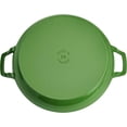 thumbnail image 6 of Staub Cast Iron 3.5-qt Braiser with Glass Lid - Pistachio, 6 of 6