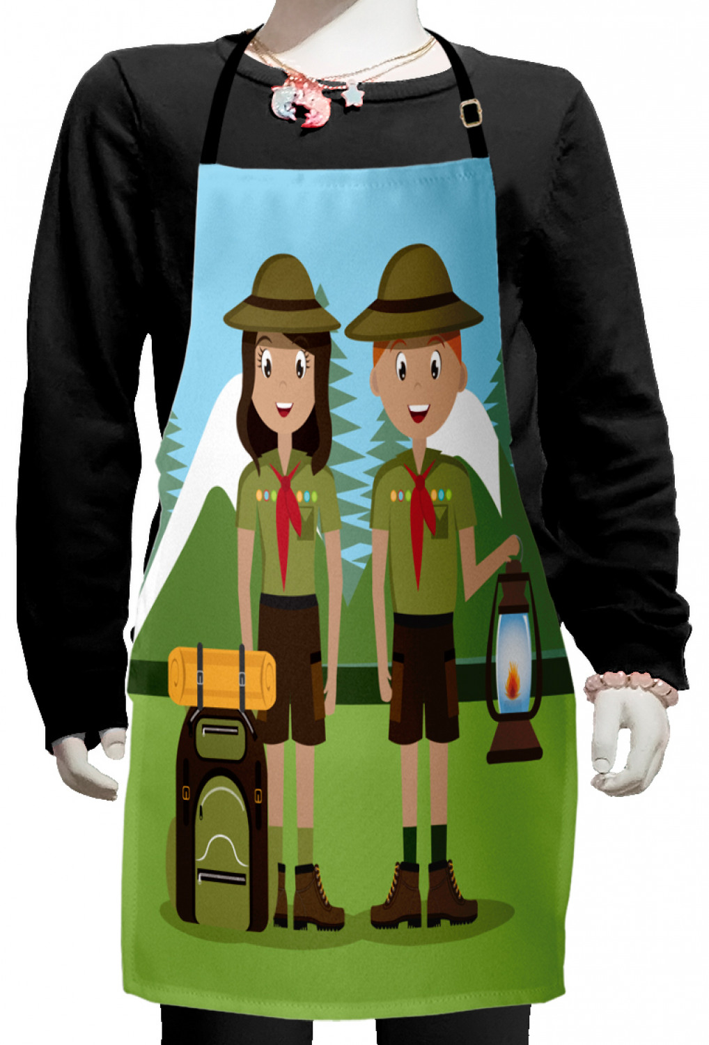 Deep Lake Winter Camp Apron