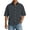 Dark Gray_0309U&19, variant on Garbnen Men's Button Down Shirt Collared Short Sleeve Shirt Men Big and Tall Going Out Vacation Summer Mens Work Shirt Brown XXXL