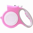 thumbnail image 7 of Pet leash Pet Retractable Dog with Flashlight Travel, Ergonomic Handle (red), 7 of 7
