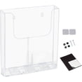 thumbnail image 1 of Generic Brochure Holder Wall Mount Pamphlet Holder Acrylic Rack Booklet Display Stand Clear Literature Holder for Paper, Exhibition, 22.5cmx4.2cmx25.1cm, 1 of 7