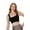Black, variant on Juniors' & Women's Unlined Sports Bra, Ultra, Moisture-Wicking, Quick-Dry, Stone, S/M