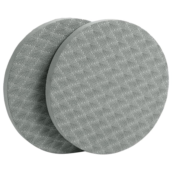 funtasica Dia 17.5cm Roundknee Pad 1 Pair Stretching Core Sliders fitness Cushion balance mat for Physical Knee Ankle Pad for Fitness , Gray