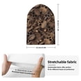 thumbnail image 2 of Yiaed Brown Camouflage Skull Print Winter Beanie for Men Women, Fleece Lined Beanie Soft Warm Knit Hat Ski Stocking Cuffed Ca, 2 of 6