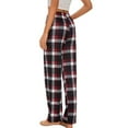 thumbnail image 3 of Rosa Junio Comfy Pajama Pants for Women, Stretch Drawstring Lounge Pants with Pockets, Soft Casual Pjs Sleep Bottoms, 3 of 8