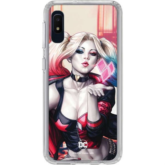 Skinit DC Comics Harley Quinn Animated Galaxy A10e Clear Case