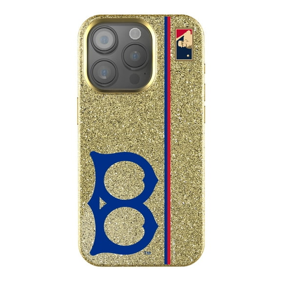 Keyscaper Gold Brooklyn Dodgers iPhone Bling Case