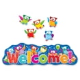 thumbnail image 3 of Trend Owl-Stars! Welcom Bulletin Board Set - 1, 36 (Welcome, Owl) Shape - 18" Height x 55.25" Width - Multicolor - 38 / Set, 3 of 4