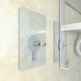 thumbnail image 4 of 10pcs Punch-free Non-marking Screw Stickers Wall Picture Hook Invisible Traceless Hardwall Drywall Picture Hanging Kit for Picture Photo Frame Hanging (5.7x5.7cm Thick Sticker Exposed 8mm), 4 of 8