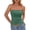 Green, variant on Tube Tops for Women Spring Summer Backless Fitted Floral Embroidery Going Out Bandeau Top Beach Vacation