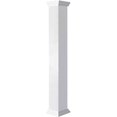 thumbnail image 2 of Ekena Millwork 8"L x 5'H Kit de Colonne en PVC Lisse Non-Fuselé Premium Endura-Craft, Couronne & Base, 2 of 3