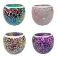 thumbnail image 1 of 4 Portaves de Cristal de Mosaico Portaves Portaves para Gloria Candelero de mosaico, 1 of 9