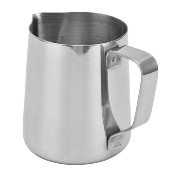 304 Stainless Steel Coffee Cup With Inner Scale Pointed Mouth Milk Frothing Cup For Home Kitchen 350ml,Coffee Cup