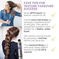 thumbnail image 6 of Texture Takeover Oomph Enhancing by Fave4 for Unisex - 8 oz Hair Spray, 6 of 7