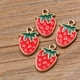 thumbnail image 1 of Accesorios de joyería de aleación KC colgante de aceite de gota de oro 10 frutas plátano manzana piña sandía, 1 of 6