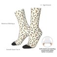 thumbnail image 6 of Honeii Keys1 Print Adult Socks,Crew Socks,Casual Calf Socks,Daily Wear Socks for Men & Women, Perfect for Sports, Casual and Everyday Use, 6 of 6