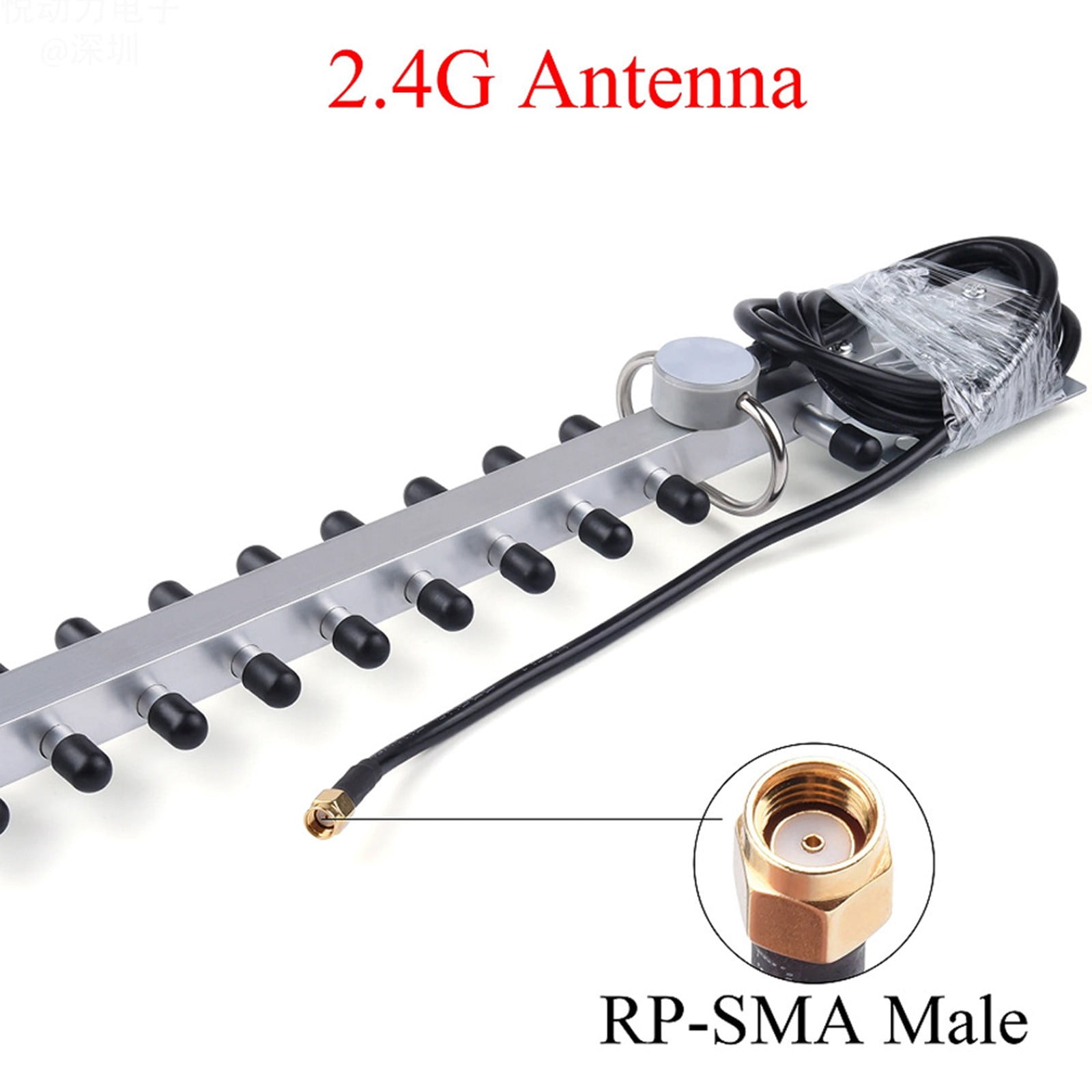 For Router Wireless Network Antenna Repeater Long Range Wifi Extender Directional Outdoor