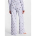 thumbnail image 4 of Joyspun Women's Cozy Lounge Collection Hacci Knit Sleep Pants, Sizes XS-3X, 4 of 6