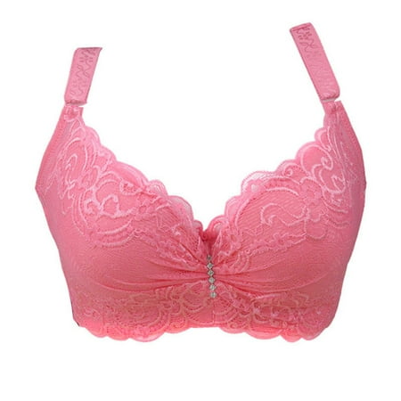 

fanshao Sexy Adjustable Women s Push Up Bra Lace Underwire Brassiere Plus Size Underwear