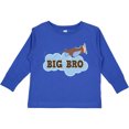 thumbnail image 3 of Inktastic Big Bro Boys Airplane Brother Announcement Boys Long Sleeve Toddler T-Shirt, 3 of 5