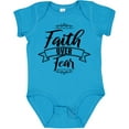 thumbnail image 3 of Inktastic Cancer Awareness Faith Over Fear Boys or Girls Baby Bodysuit, 3 of 5