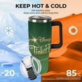 thumbnail image 5 of Tinker Bell 40 Oz Tumbler With Handle And Straw, Stainless Steel Vacuum Travel Mug, Double Wall Vacuum Insulated Tumbler With Lid, Water Bottle for Gifts Party Office Coffee, 5 of 8