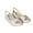 White, variant on 50% Off Clear! asdoklhq Summer Sandals for Women,Summer Ladies Sandals Casual Footwear Solid Color Women's Casual Fish Mouth Thick Bottomed Sandals