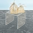 thumbnail image 3 of Clear Acrylic Riser Pedestal Display 5.5"W x 5.5"D x 5.5"H, 4-Pack, 3 of 4