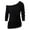 Black, variant on XUELUO Boho Tops For Women Autumn Winter Solid Color One Shoulder Long Sleeve Loose Casual Shirts For Women Tshirts Activewear,Gray,M