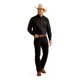 thumbnail image 5 of Camisa Ariat Team Logo México Negro, 5 of 6