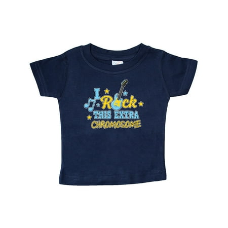 

Inktastic I Rock This Extra Chromosome Down Syndrome Awareness Gift Baby Boy or Baby Girl T-Shirt