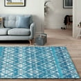thumbnail image 1 of A2Z Sevilla 5392 Geometric Stylish Soft Small Area Rug Tapis Carpet, 1 of 7