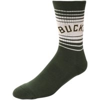 Milwaukee Bucks Horizon Crew Socks - L