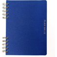 thumbnail image 6 of Daily Task Journal by Graphique Luxe Collection, Cobalt Blue Fabric-Wrapped Hardcover Spiral Notebook, 192 Pages, Gold Foil Embossed, Magnetic Bookmarks, Planner for Writing & Priorities - 6” x 8”, 6 of 7