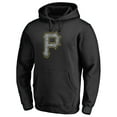 thumbnail image 2 of Men's Black Pittsburgh Pirates Static Logo Pullover Hoodie, 2 of 3