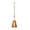 M, variant on Metal Vintage Bells with Jute Hanging Rope, Decorative Cow Bell for Weddings, Parties, and Christmas Wreaths