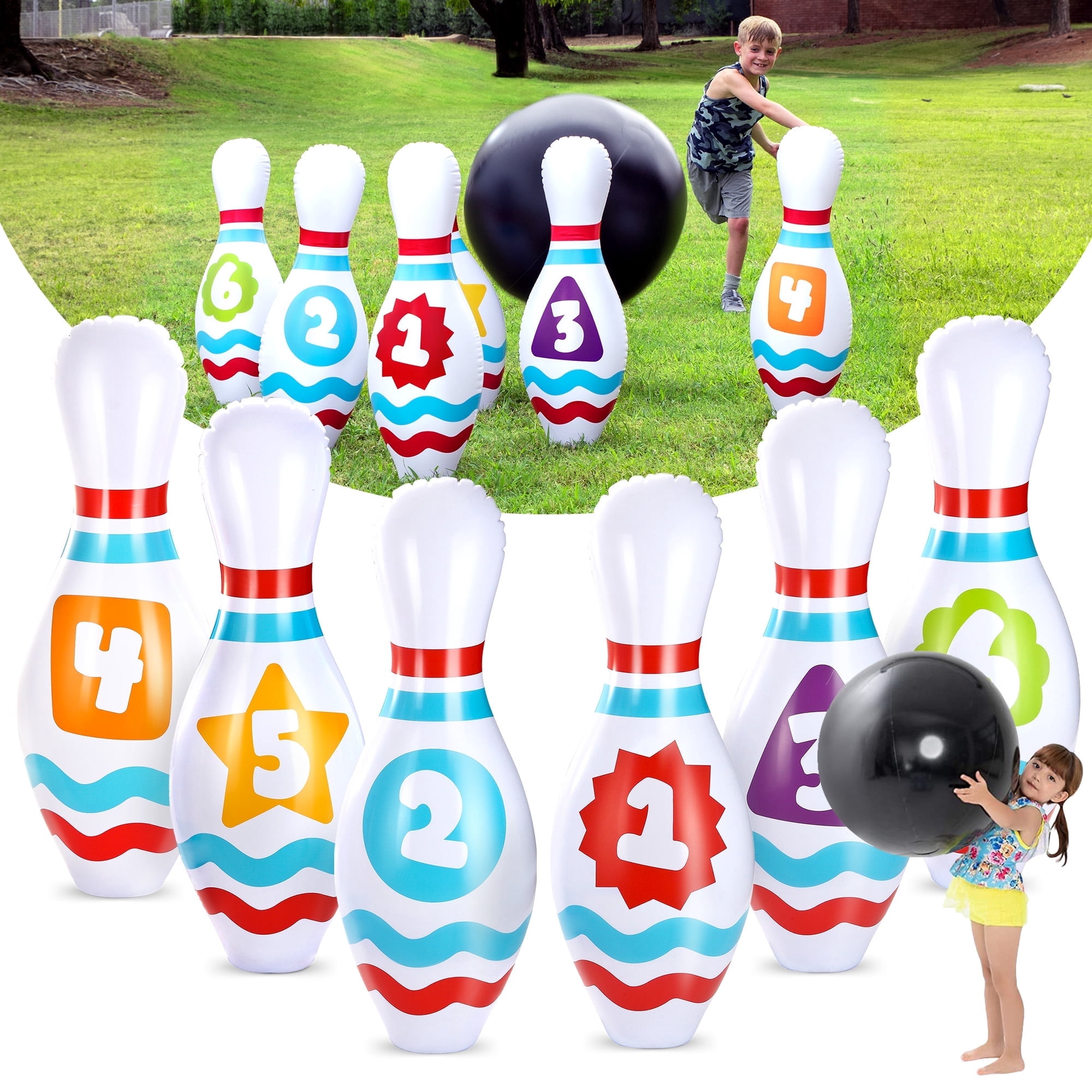 Costway Jumbo 4-to-Score Giant Connect Four Game, 3.5' Tall