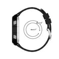 thumbnail image 4 of Correas De Silicona Para Reloj, Correas De Repuesto Suaves Y Cómodas Con Hebilla De Acero, Correa De Reloj Compatible Con Garmin Forerunner 920Xt Speravity EL016819-05, 4 of 5