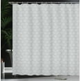 thumbnail image 3 of Ambesonne Damask Grey Shower Curtain, Flowers Antique Motif, 69"Wx75"L, Purpleblue Taupe, 3 of 4
