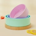 thumbnail image 4 of Nvzi Silicone Round Cake Pans, 6 Inch Non-Stick Cake Mold Baking Tins for Cake Pancakes,Grey, 4 of 5