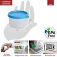 thumbnail image 6 of Signora Ware Reusable Airtight Food Prep Storage Containers with Lids, Set of 16 4-Oz Multi Color, 6 of 7