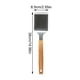 thumbnail image 3 of Clean BBQ Stainless Steel Barbecue Cleaning Brush, Barbecue Net, Grill Rack Cleaning, Removal, And Dirt Removal, Wooden Handle Copper Wire Brush, 3 of 5