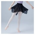 thumbnail image 2 of Dance Skirts Adult Irregular Chiffon Ballet Dance Tutu Skirt Women Girls Gymnastics Skate Wrap Skirt Training Ballet Skirts, 2 of 7