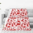 thumbnail image 1 of Balery Gnome Merry Christmas Manta de Felpa Suave y Acogedora – Cobija de Franela Aterciopelada para Cama, Lavable y Cálida para Sofá, Mascotas, Transpirable-40"x30", 1 of 7